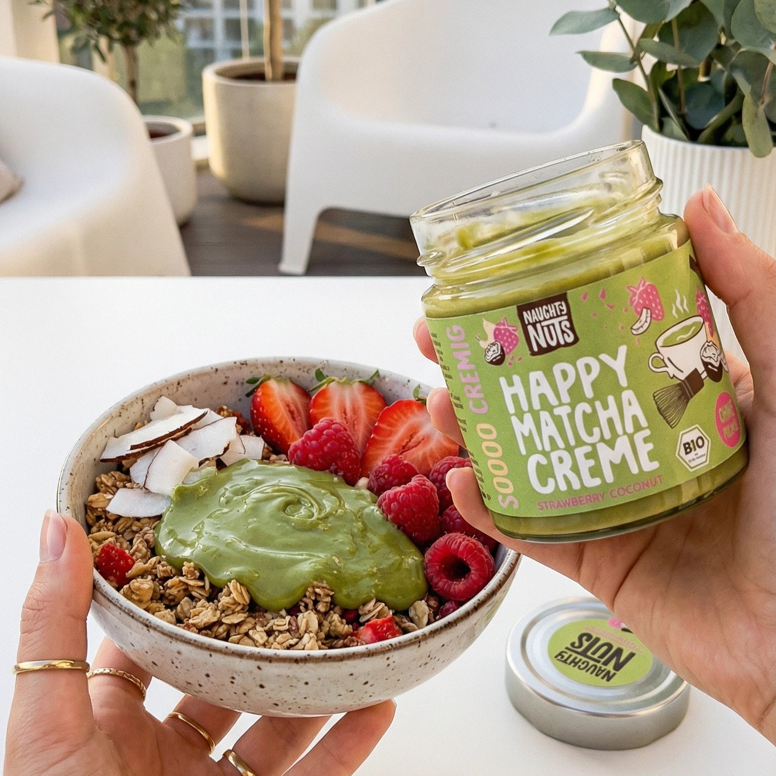 Naughty Nuts Happy Matcha Creme