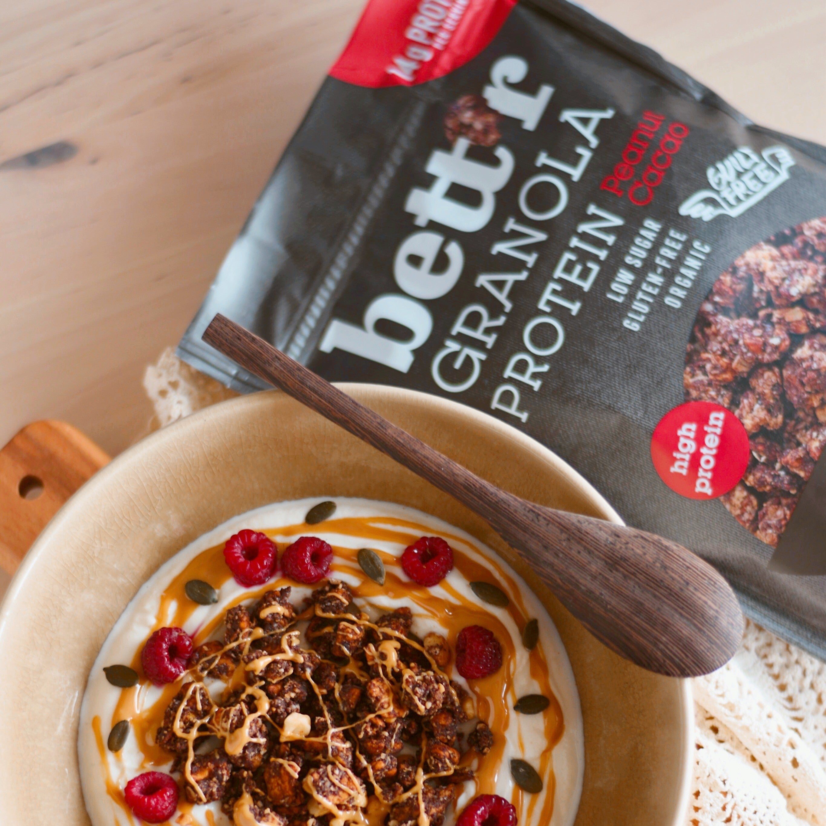 Bio Protein Granola Erdnuss & Kakao