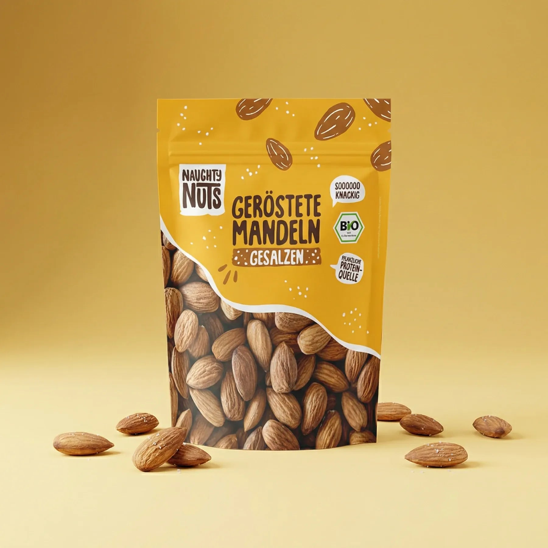 Geröstete Mandeln gesalzen – Produktansicht