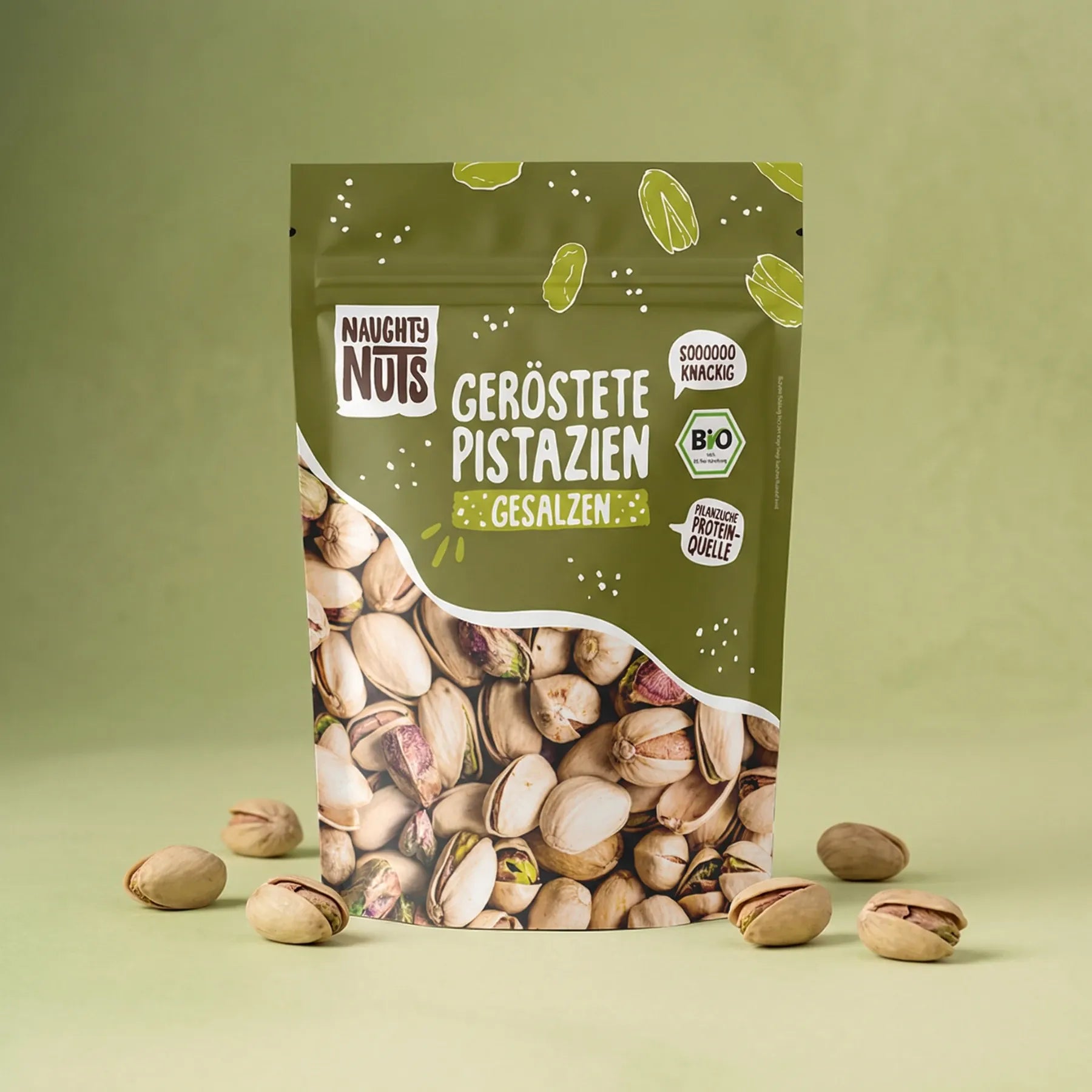 Geröstete Pistazien gesalzen – Produktansicht