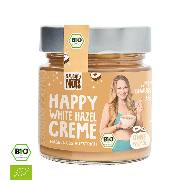 Happy White Hazel Creme