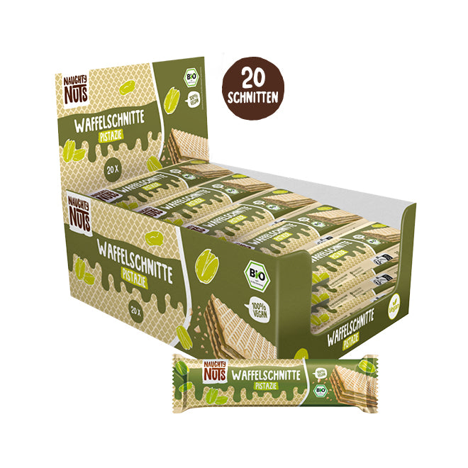 Bio Waffelschnitte Pistazie