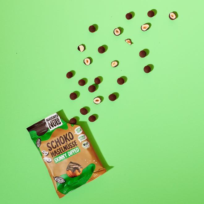 Bio Schoko-Haselnüsse (skinny dipped)