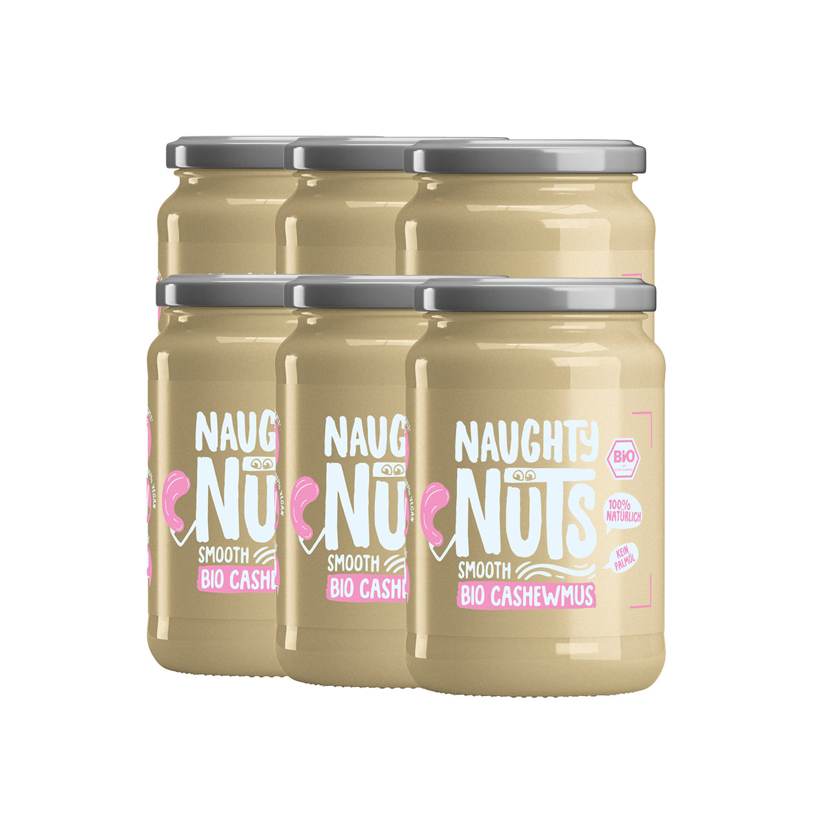 Bio Cashewmus Smooth (500g Glas)