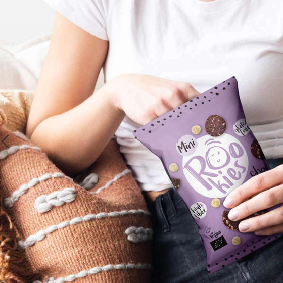 Bio Mini Frucht-Cookies Choc Chip & Haselnuss