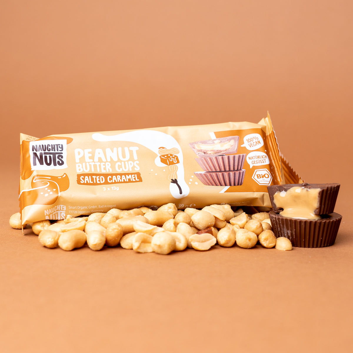 Bio Peanutbutter Cups Salted Caramel