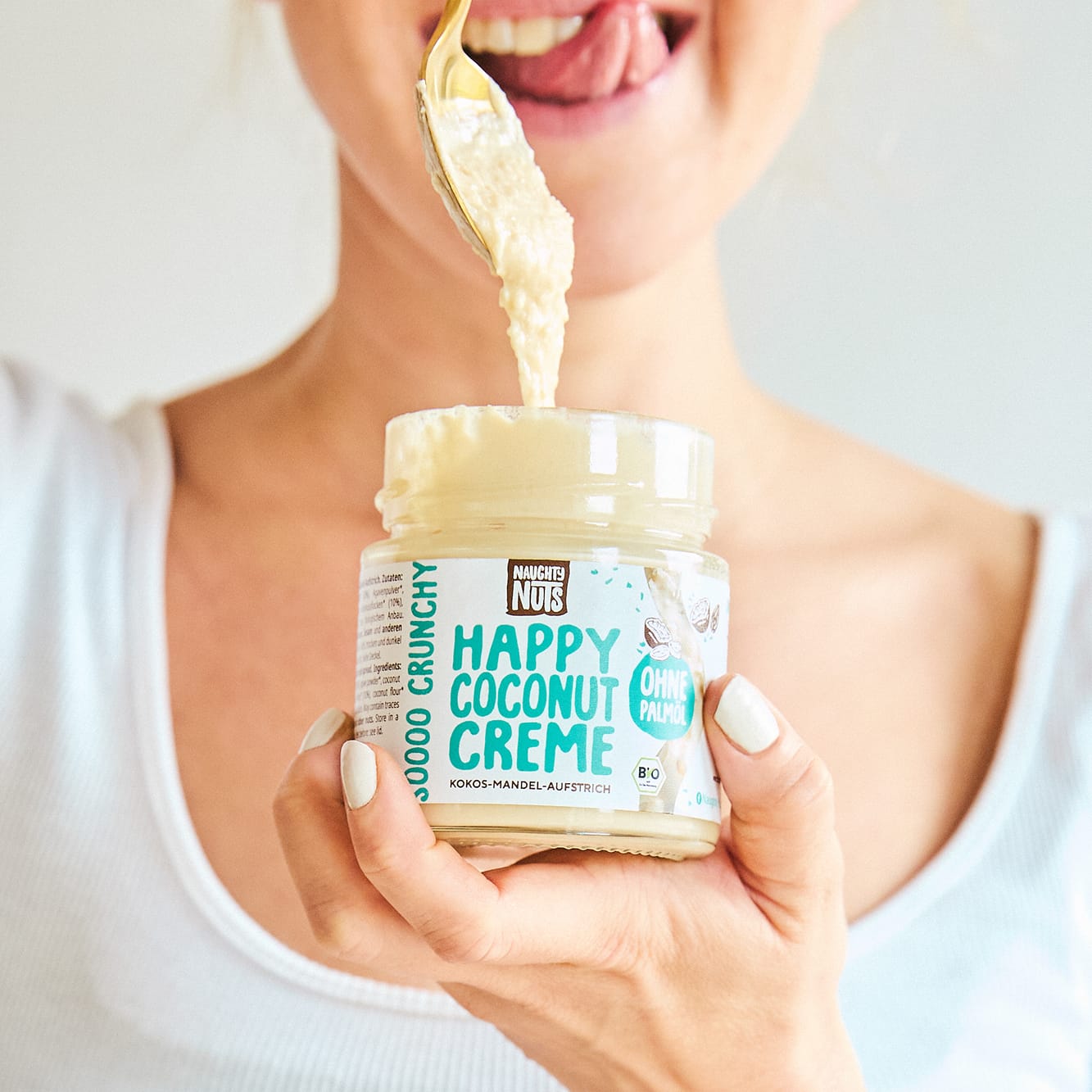 Naughty Nuts Brotaufstrich Happy Coconut Creme