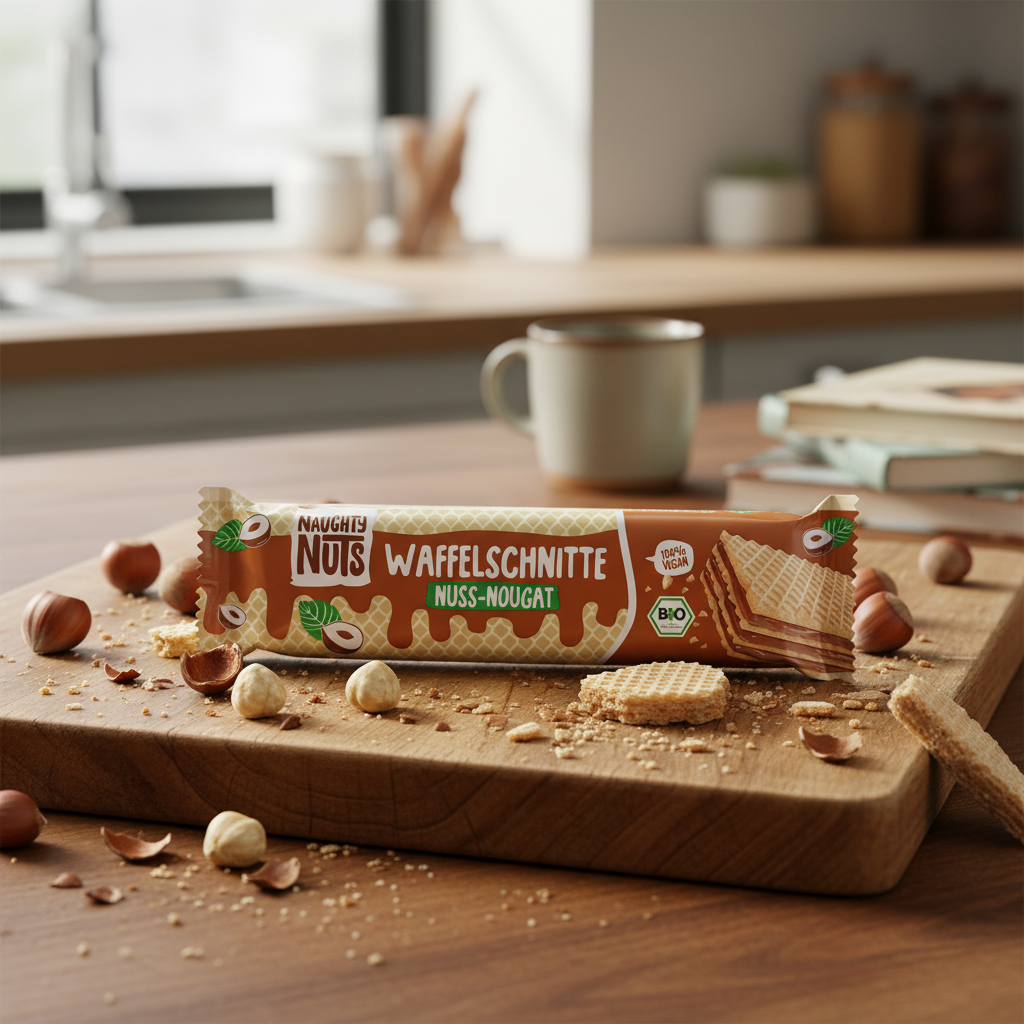 Bio Waffelschnitte Mixed Box (Nuss-Nougat &amp; Pistazie)