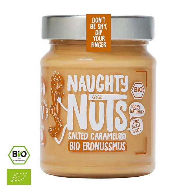 Bio Erdnussmus Salted Caramel