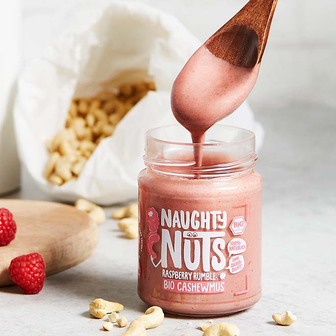 Bio Cashewmus Raspberry Rumble